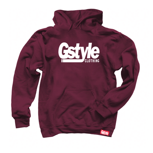 Gstyle Burgundy Hoodie